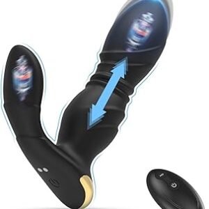 Vibromasseur sextoy pure Point G connecté sans fil avec chargement USB, plug anal étanche en silicone pour homme