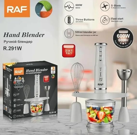 51ZR9hufMmL. AC SX569 Mixeur plongeant RAF 4 en 1 - 600 W - R.291W