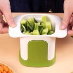 Decoupe frites - pommes de terre ,oignon, tomate, Salade en dés ondulés pratique pour légumes