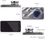 Caméra DVR de voiture Full HD 1080p 4