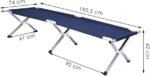 Lit de camping  pico longue 74 x 190,5 cm