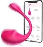 Sex toys femme Vibromasseur féminin à distance gode femme sex réaliste connexion Bluetooth de l’application Vibromasseur féminin clitoridien Vibromasseur 10 vibrations puissantes Sextoys femme sex