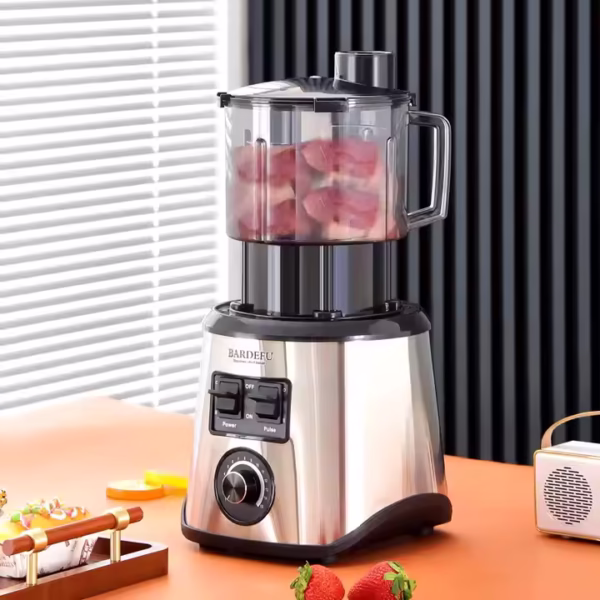 Moulinette BARDEFU BF-5040 9500W Smoothies Maker 3 en 1 Mélangeur Commercial Multifonction Robuste