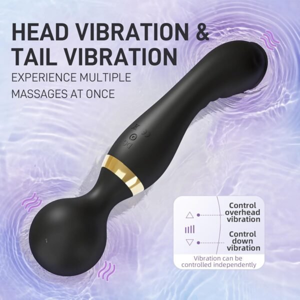 Sextoy vibro double vibration stimulant de point G avec plus de 40 modes de vibrations