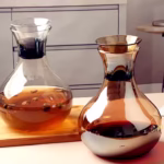 Carafe Décanteur de vin avec 4 verres de qualité