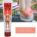 Crème anti-douleur, crème de massage 100g Vertèbres cervicales Crème pour les épaules et le cou Crème de massage anti-douleur (rouge)