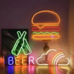 Guirlande Neon 5m Bande Led Néon 5m 12v Différentes Couleurs + Source
