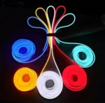 Guirlande Neon 5m Bande Led Néon 5m 12v Différentes Couleurs + Source
