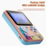 Console de jeu portable G5 de nouvelle conception 500 en 1 Console de jeu classique Écran couleur Machine de jeu rétro avec écran de 3,0 pouces