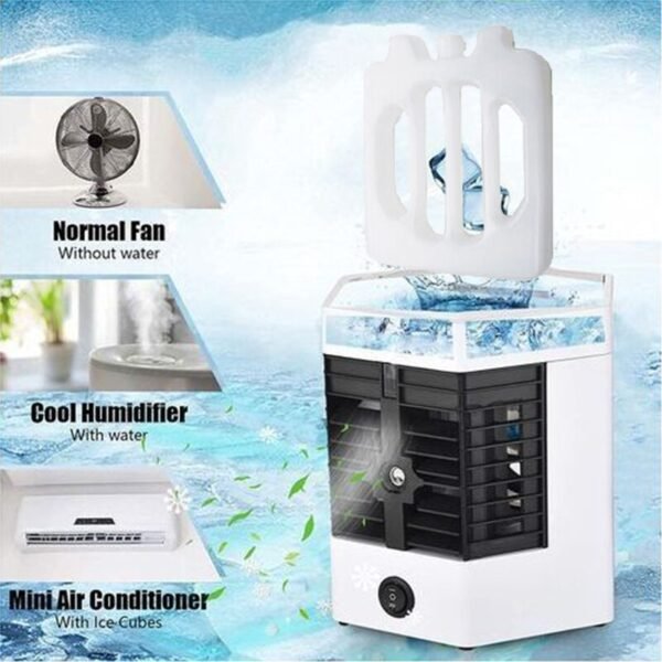 Mini climatiseur de bureau, ventilateur de refroidissement portable