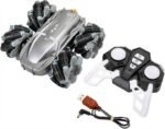 Voiture de cascade de dérive rotative version RC pour enfants, résistante et de rotation à 360° , voiture tout-terrain, modèle de véhicule de course.