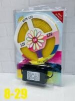 Guirlande Neon 5m Bande Led Néon 5m 12v Différentes Couleurs + Source