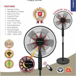 Ventilateur sur pied Binatone A-1612 à Télécommande