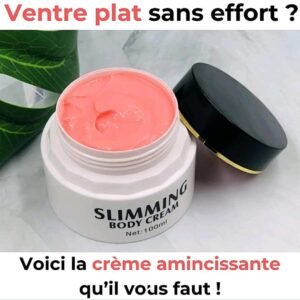 Crème minceur ventre plat.