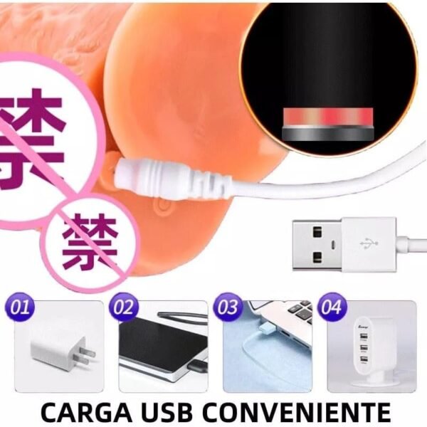 Gode Vibro-masseur pour Femme Point G Gode Vibromasseur Réaliste Pénis Large pour Point G avec Télécommande,Gode Anal Ventouse pour Femme et Homme
