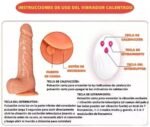 Gode Vibro-masseur pour Femme Point G Gode Vibromasseur Réaliste Pénis Large pour Point G avec Télécommande,Gode Anal Ventouse pour Femme et Homme