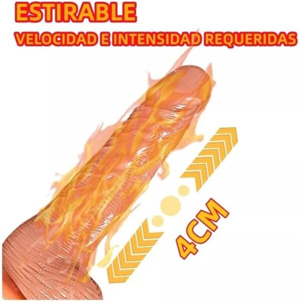 Gode Vibro-masseur pour Femme Point G Gode Vibromasseur Réaliste Pénis Large pour Point G avec Télécommande,Gode Anal Ventouse pour Femme et Homme