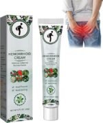 Crème pour hémorroïdes - Crème pour soulager les hémorroïdes et les fissures, Crème de traitement naturelle pour les hémorroïdes, Crème pour éliminer le traitement des hémorroïdes, Soulagement à action rapide des démangeaisons et des brûlures externes