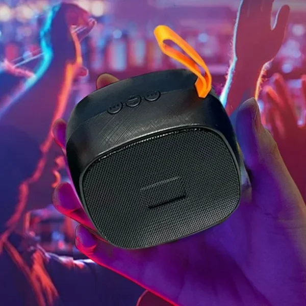 Mini woofer haut-parleur portable sans fil Amis 110, Bluetooth, USB, carte mémoire et radio FM prises en charge
