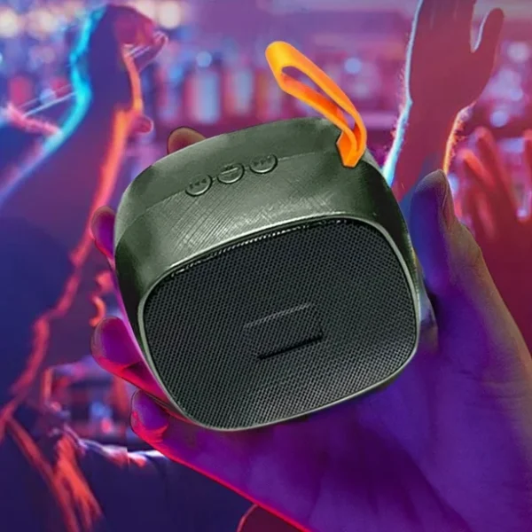 Mini woofer haut-parleur portable sans fil Amis 110, Bluetooth, USB, carte mémoire et radio FM prises en charge