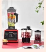 Robot Mixeur Multifonction BARDEFU BF-5032 – 6 en 1 Smoothies Maker Mélangeur Commercial Multifonction Robuste Presse agrumes