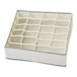 Range Slip ou soutien - range sous vêtements à 16 Cellules, compartiment de rangement de Chaussette Organisateur Dressing, Pliable Rangement Culotte, Organisateur De Placard
