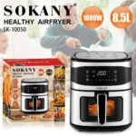 Friteuse à air SOKANY SK-10050 8,5 l 1800 W avec minuterie et régulateur de température