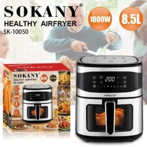 Friteuse à air SOKANY SK-10050 8,5 l 1800 W avec minuterie et régulateur de température