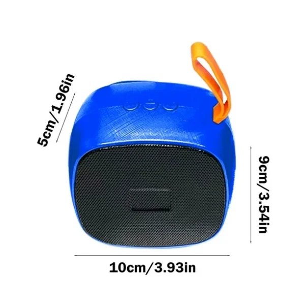 Mini woofer haut-parleur portable sans fil Amis 110, Bluetooth, USB, carte mémoire et radio FM prises en charge