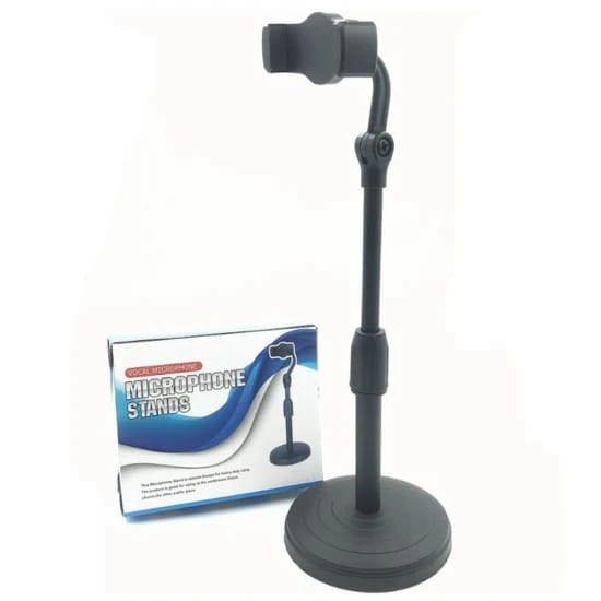 480726585 608420418749993 6339964030684646160 n Support de téléphone portable et de microphone portable pour bureau, réglable à 360 degrés