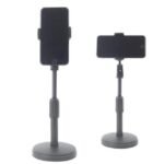 Support de téléphone portable et de microphone portable pour bureau, réglable à 360 degrés