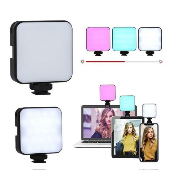 1 12 Torche AY-83 LED Pocket Video Light – Éclairage de Poche Professionnel pour Créateurs de Contenu
