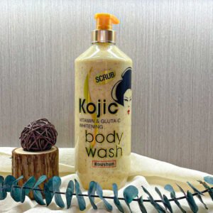 Gel de douche et gommage kojic 2 en 1 au