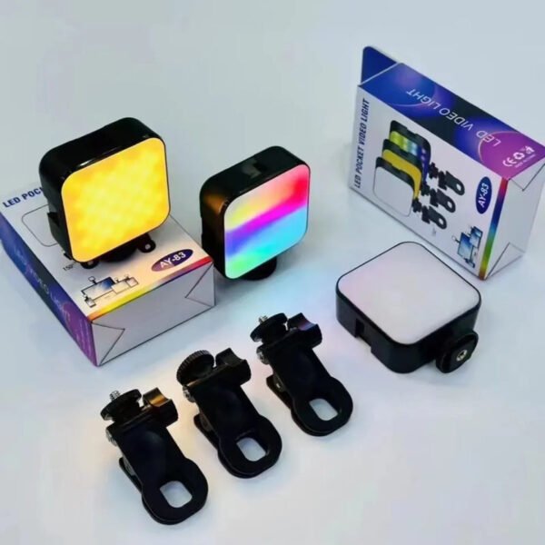 rBJbDDacqeGZWm6HsMfRkmBr37ZSx6VAvtp2pQdt Torche AY-83 LED Pocket Video Light – Éclairage de Poche Professionnel pour Créateurs de Contenu