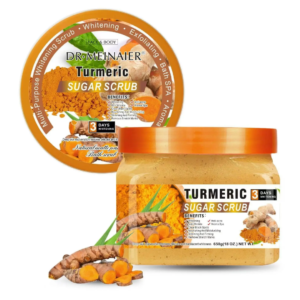 Gommage tumeric qui nettoie en profondeur votre peau après chaque utilisation grâce au priorité tumeric