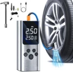Pompe électrique pour pneus de voiture, compresseur d'air portable, batterie 150 PSI, rechargeable par USB, pompe rapide pour matelas pneumatique, convient pour voiture, matelas pneumatique, jouets de piscine, bouée, flotteurs