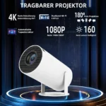 Mini projecteur, vidéoprojecteur 4K, Full HD 1080P, portable, vidéoprojecteur extérieur, Smart WiFi Bluetooth, Android 11, correction automatique du trapèze