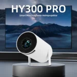 Mini projecteur, vidéoprojecteur 4K, Full HD 1080P, portable, vidéoprojecteur extérieur, Smart WiFi Bluetooth, Android 11, correction automatique du trapèze