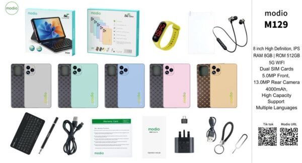 IMG 20250622 WA0014 Tablette MODIO PC 129 Ram 8gb Rom 512gb Clavier+ Stylet