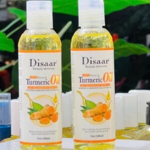 Huile tumeric dissar pour une peau propre sans datre, acné et imperfections