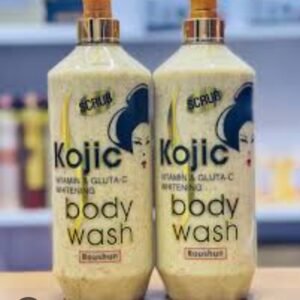 Gel douche kojic gommant et éclaircissant