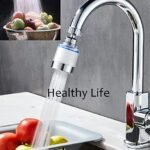 Filtres de montage pour robinet, filtre à eau rotatif à 360 degrés, robinet de filtration d'eau au carbone pour éliminer le chlore, le fluorure, les métaux lourds