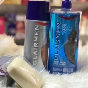 Gamme corporelle clairmen pour homme, savon, Gel douche,lait