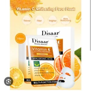 Masque de visage à la vitamine C disaar 10 pièces