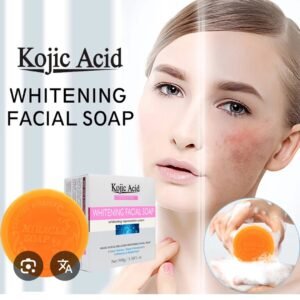Savon kojic acide nettoie la peau en profondeur, élimine l'excès de sébum et unifie le teint. Il est utilisé pour réduire l'apparence des taches Brune des taches de rougeurs, des cicatrices d'acné et de l'hyperpigmentation.