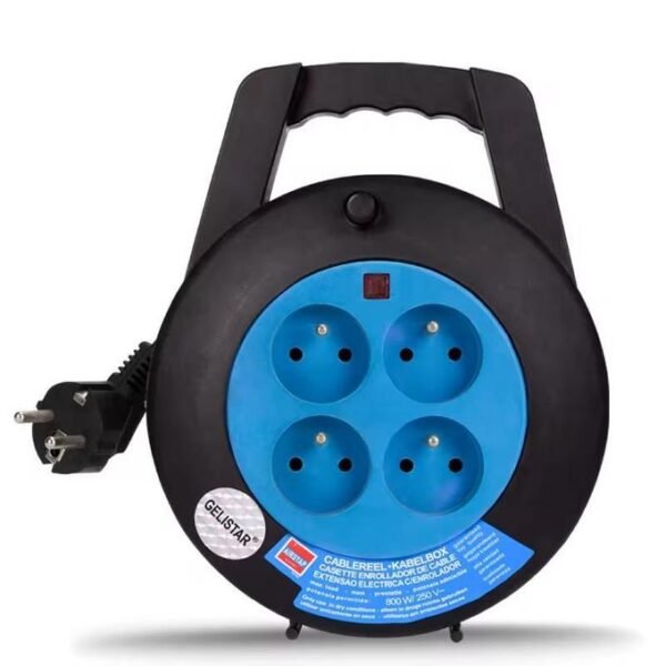 1 (12) Rallonge adaptateur Multiprises 4 prises standard 15m / rallonge 15m