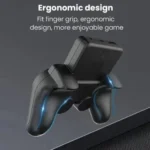 Console de jeu portable HAICI avec écran de 2,4 pouces et 520 jeux classiques intégrés, manette USB (noire, pour Android), S 10