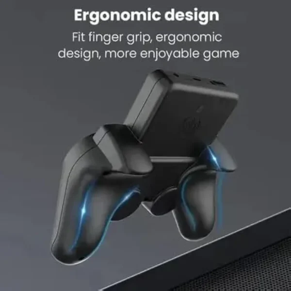 Console de jeu portable HAICI avec écran de 2,4 pouces et 520 jeux classiques intégrés, manette USB (noire, pour Android), S 10
