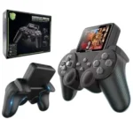 Console de jeu portable HAICI avec écran de 2,4 pouces et 520 jeux classiques intégrés, manette USB (noire, pour Android), S 10