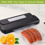 Sachet de scellement sous vide, Sac machine Sous Vide Alimentaire, sans BPA et LFGB Sac de Congelation Sous Vide,Compatible Avec n'importe Quelle Scelleuse Sous Vide